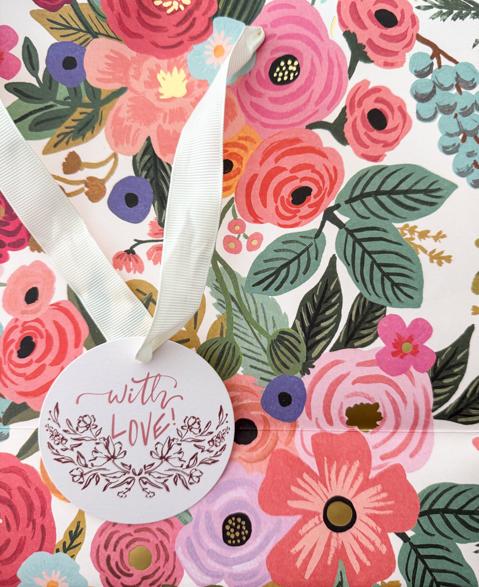 "With Love" Gift Tag